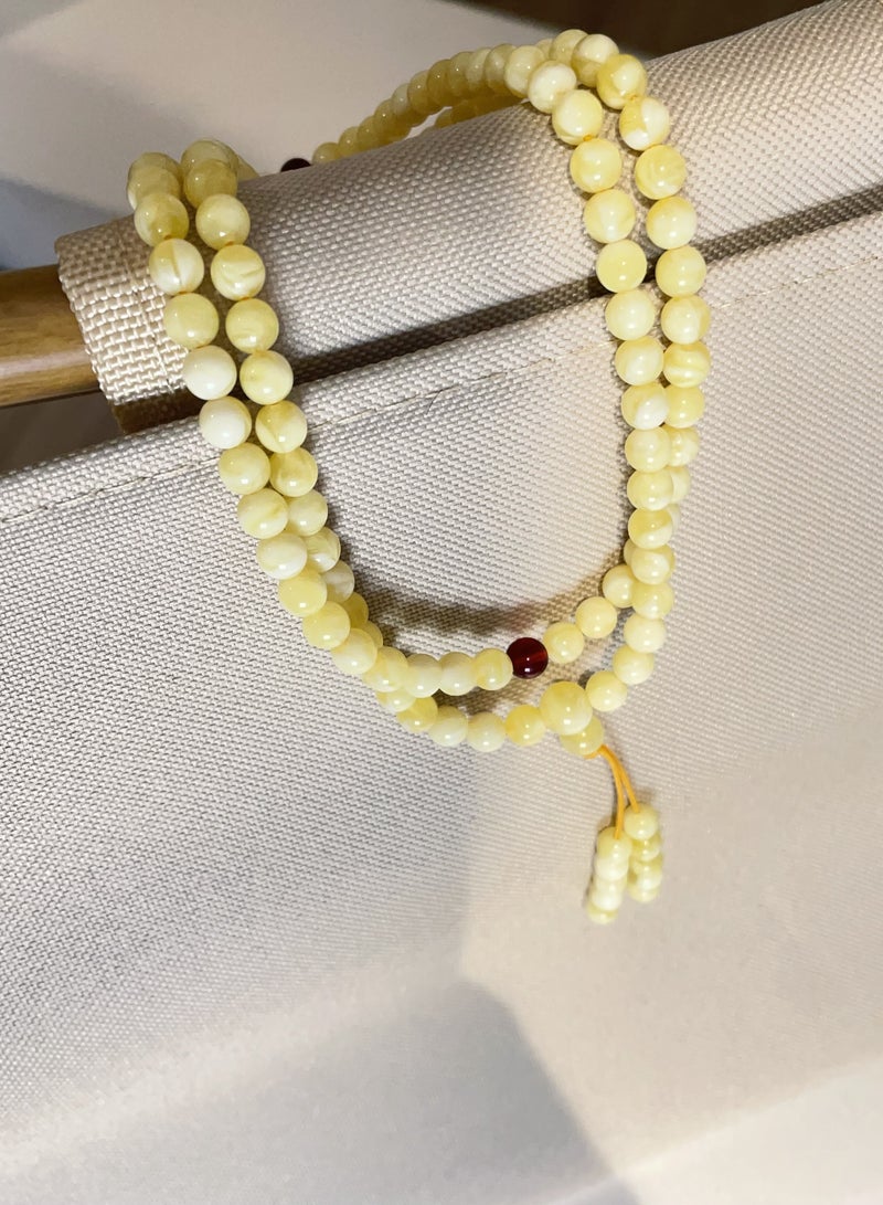 general 99 Pieces Resin Amber Prayer Beeds Tasbih/8mm - Image 2