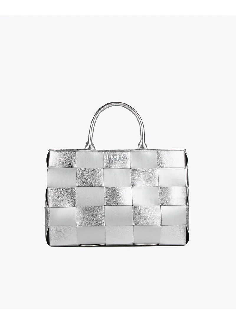 لولا كساديمونت Braided tote bag
