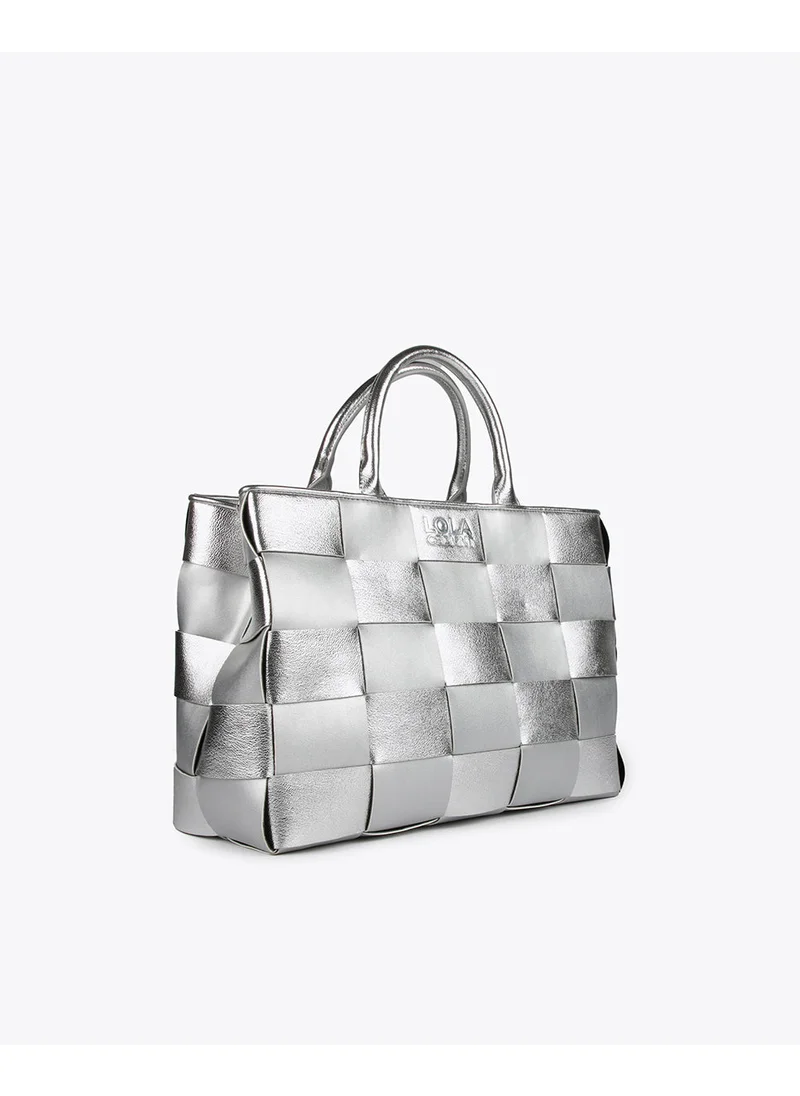 لولا كساديمونت Braided tote bag