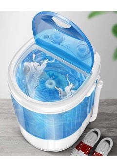 Home shoe washer, smart mini portable washing machine, 4.5kg capacity, removable shoe brush, blue light antibacterial, knob control (Color : Blue) - pzsku/Z37892D686DBDD3EDBFDFZ/45/_/1677339901/3cb44c7a-43a2-419d-ba28-a071644c1c4d