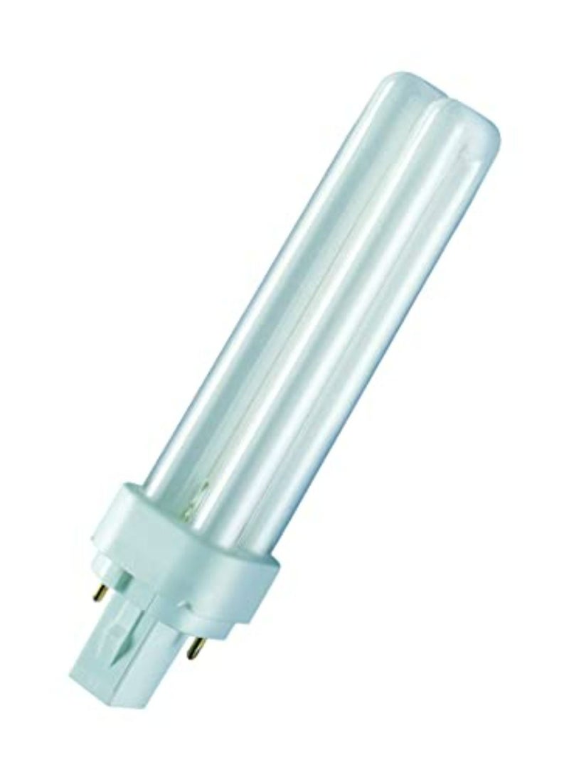 Osram مجموعة من 5 مصابيح فلورسنت مدمجة 18 وات من Osram Dulux D باللون الأبيض البارد 4000K ذات طرفين  - Image 3