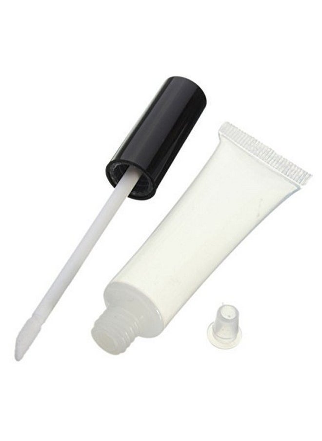 Teensery 15Ml Empty Clear Plastic Lip Gloss Tube Cosmetic Lip Balm Tube Bottle Container (10 Pcs)  - Image 1