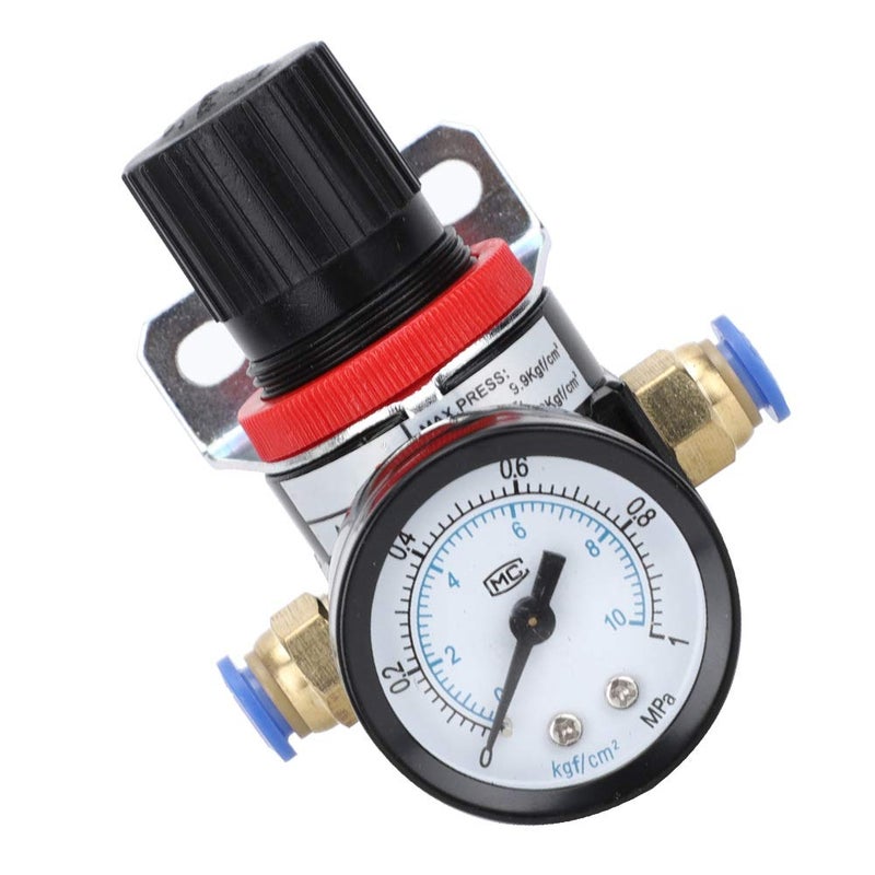 Plastic Steel Air Pressure Reducing Valve Regulator with Transparent Dial For Air Source Treatment - Image 3