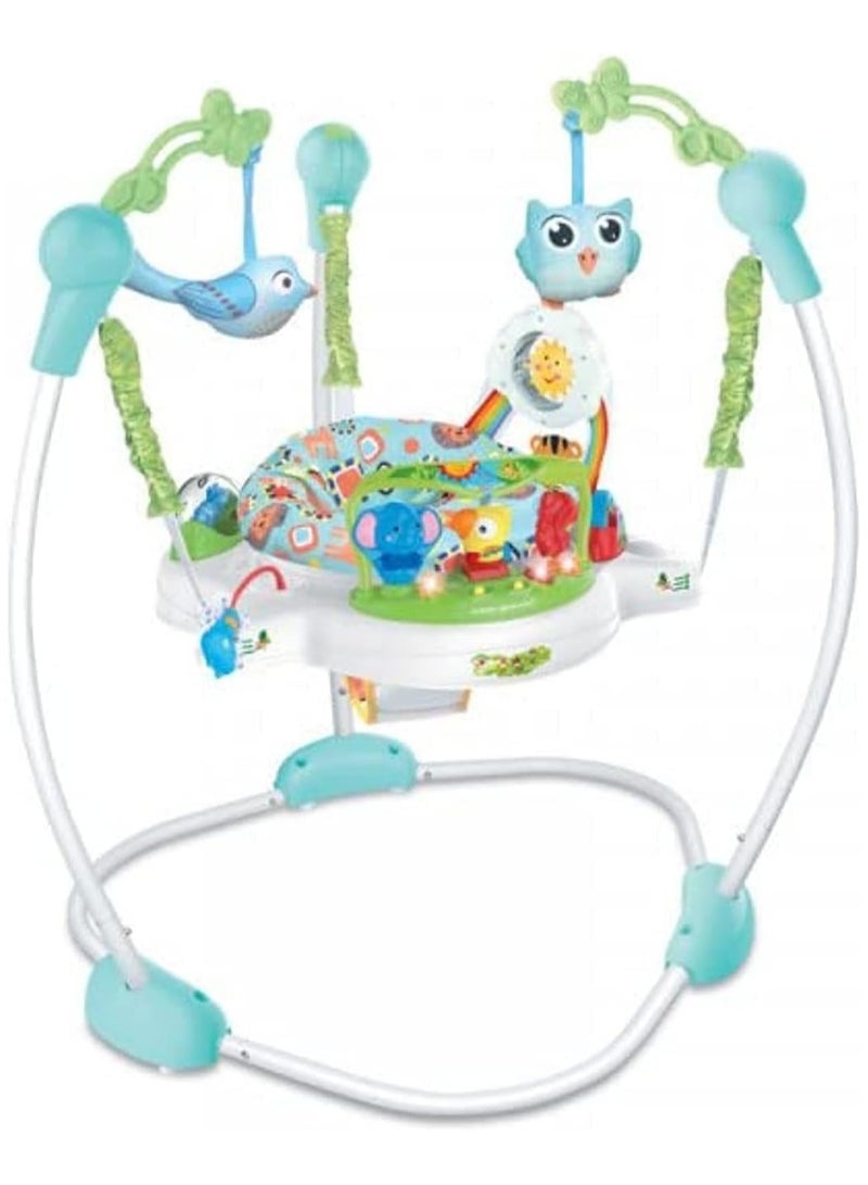Multi-functional Baby Jumping Activity Seat With Musical Toys