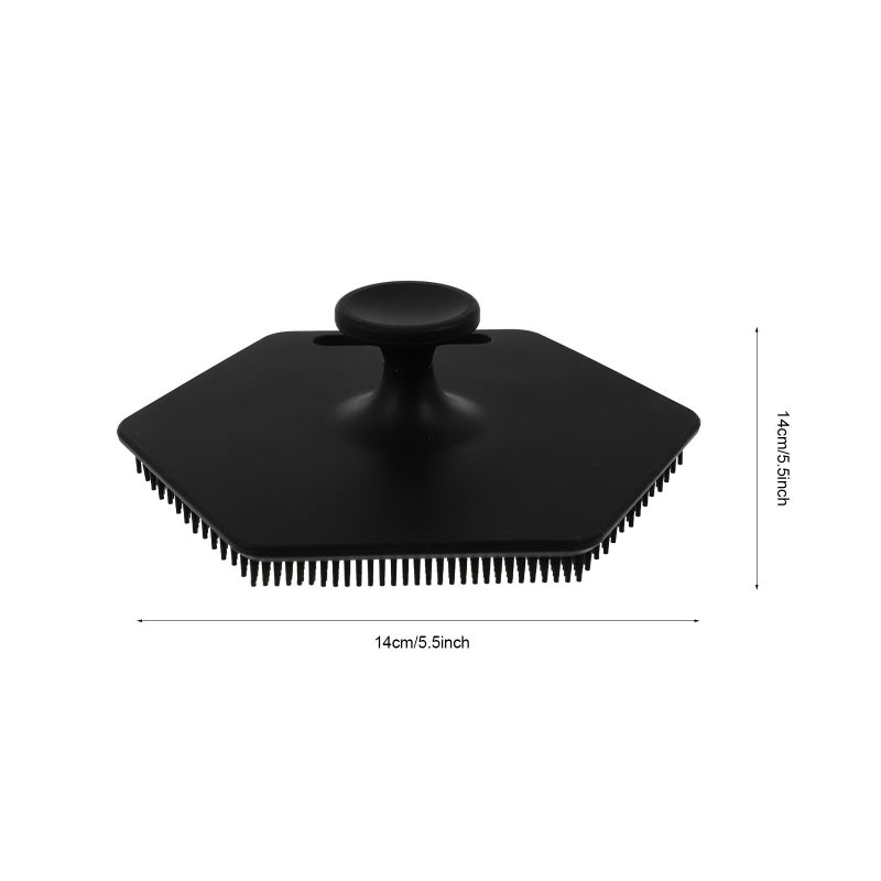 Silicone Bath Brush Body Scrubber Exfoliating Tool for Sensitive Skin Adult Shower Cleaning - Image 3