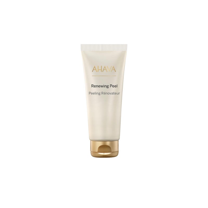AHAVA AHAVA Time to Treat Facial Renewal Peel - Gel peel for immediate radiance & even tone, enhances renewal, smoothes skin surface, with Osmoter, Biasbolol, Calendula & Vitamin C & Aloe Vera, 3.4 Fl.Oz