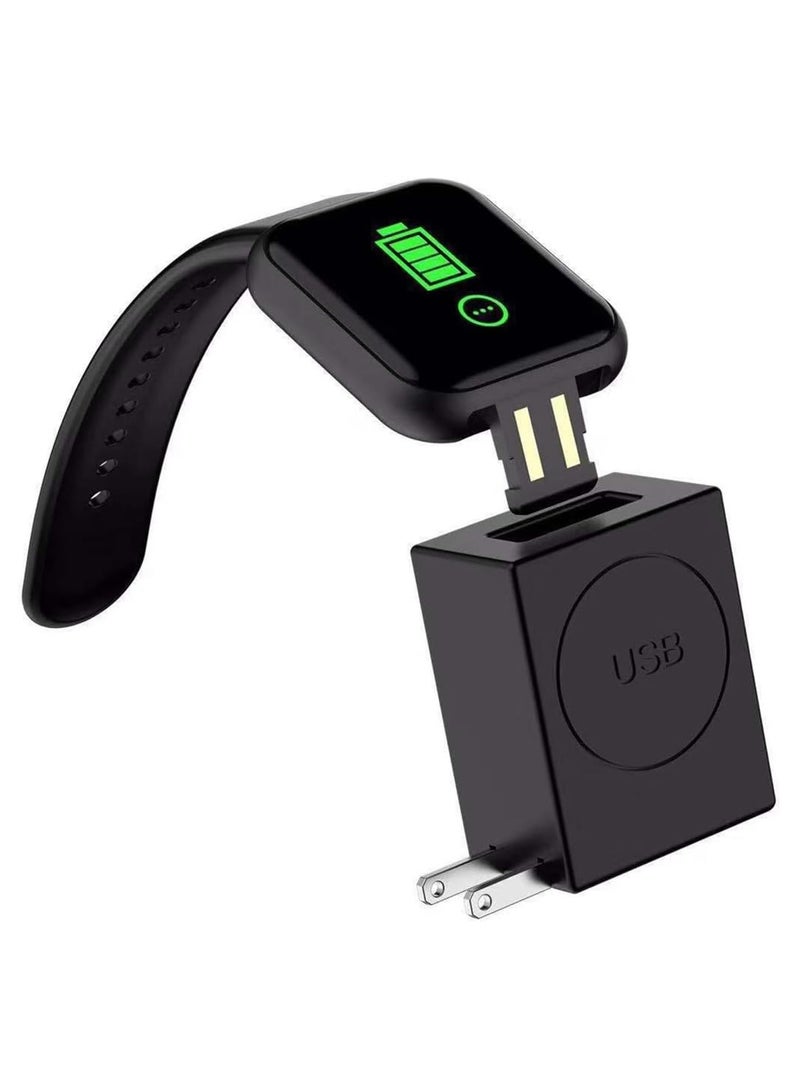 Hihonor ساعة ذكية (إجراء/استقبال المكالمات) متعقب لياقة بدنية بلوتوث مع مراقب معدل ضربات القلب، مراقب النوم، مقاومة للماء 1.44 بوصة HD ملونة للرجال والنساء متوافقة مع آيفون وأندرويد (وردي) - Image 3