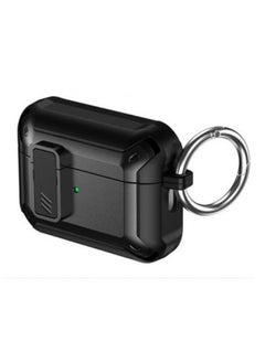 Superior Apple Airpods Pro Case With Lock Armor Full-Body Rugged Black