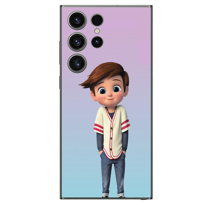 FCS ملصق جلد خلفي مصمم مطبوع من الفينيل لهاتف سامسونج جالاكسي S24 ألترا | يحمي من الغبار، تصميم دقيق، فينيل، تركيب خالي من الفقاعات - (DZ-81) - Image 1