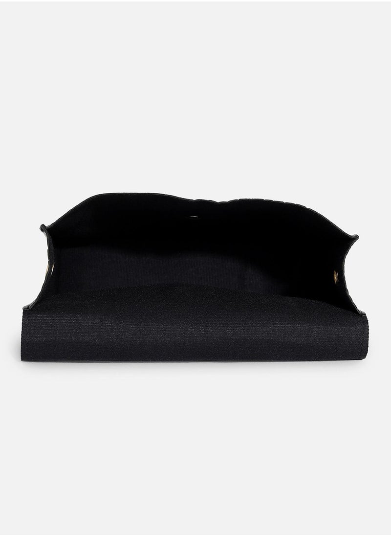 Haute Sauce - Croco Black Cross Body Bag - Image 1