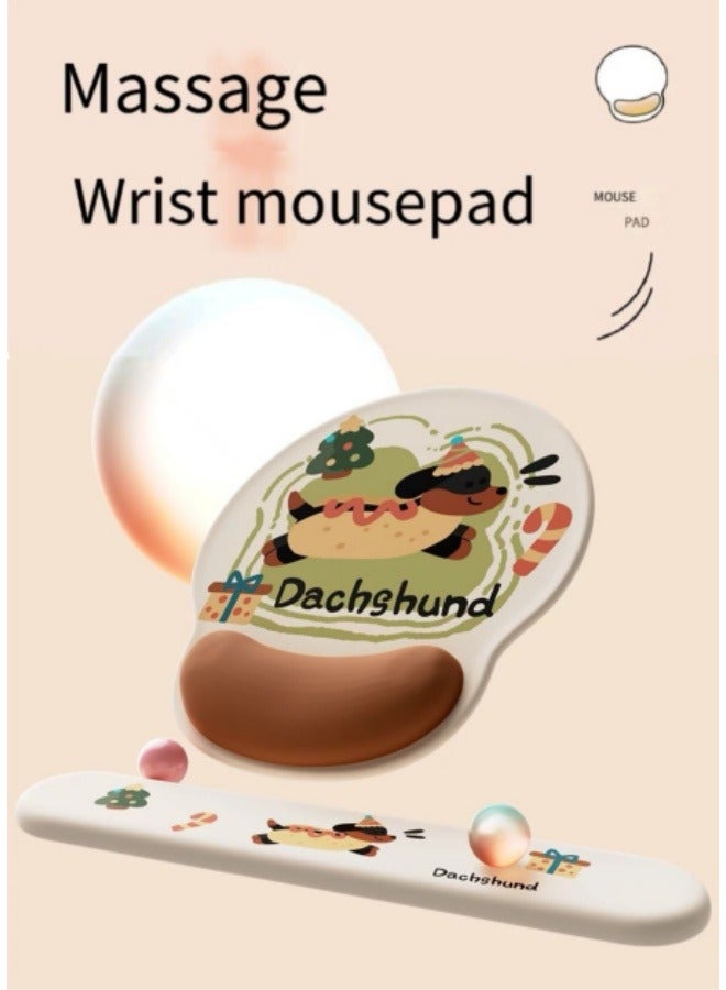 Wrist Rest Mouse Pad Non-slip Laptop Wrist Rest Pad - Image 2