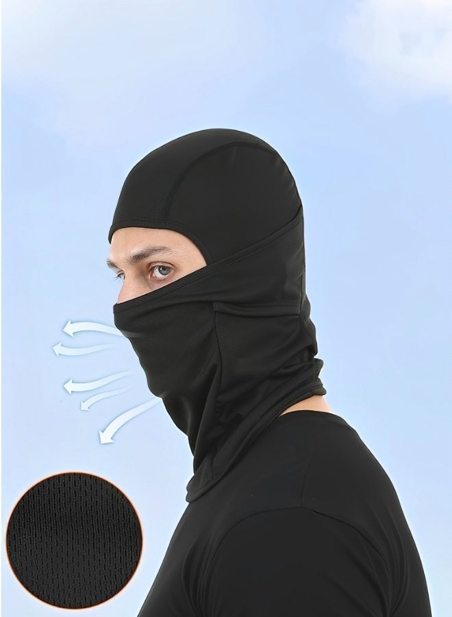 Breathable Full Face Mask for Skiing Motorcycle and Running for UV Protection UPF 50+ Lightweight Durable Quick Dry Face Cover - Image 3