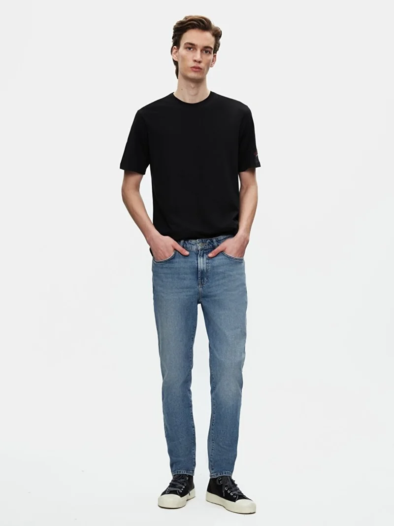 Men's Renar Skinny Leg Mid Waist Jeans