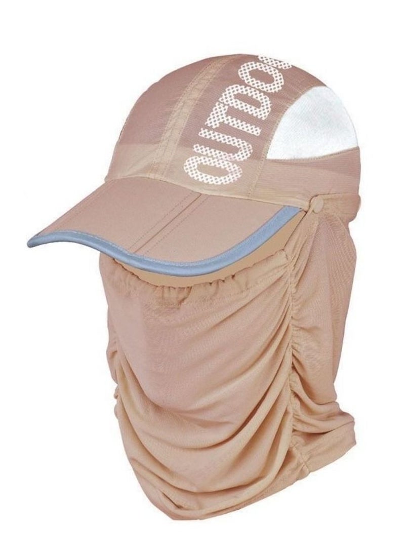 DubaiGallery - Neck Face Breathable Detachable Wide Brim Sunshade Sun Hat Baseball Cap Shade Hat Beach Cap - Image 1