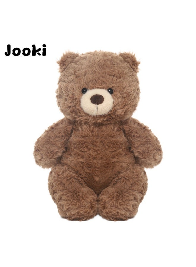 Jooki لعبة جوكي المحشوة على شكل دب مرح ولطيف، دمية لطيفة، ووسادة نوم (مع حقيبة برباط) - مثالية للفتيات - Image 1