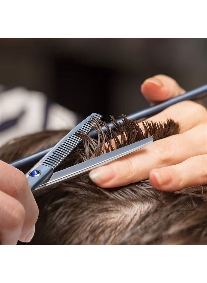 Italo Professional Hair Thinning Scissors – 6.5″ Barber & Salon Styling Shears - Image 2