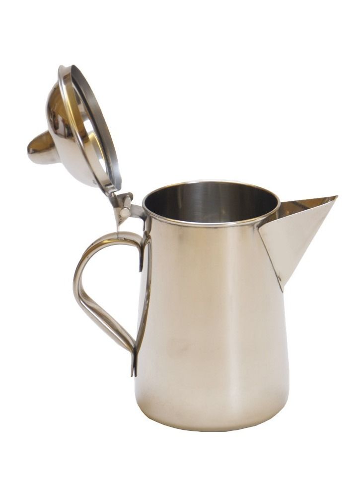Maxima Milk Jug Steel Available Sizes 1.2L 1.6L 2L 2.5L Silver - Image 2