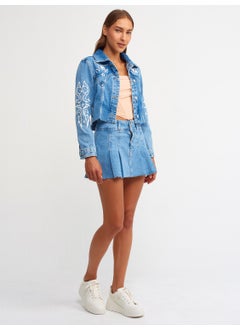 65300 Embossed Denim Coat-Blue - pzsku/Z378A5D0C26FB948E7CB8Z/45/_/1740060690/a8e384db-9758-4df6-99a3-e0d72f3bdcad