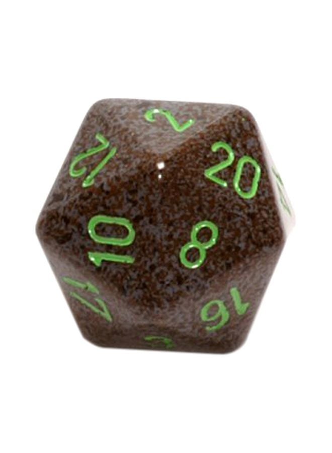 NIBEMINENT Pack Of 2 Earth Speckled Counter Dice Set