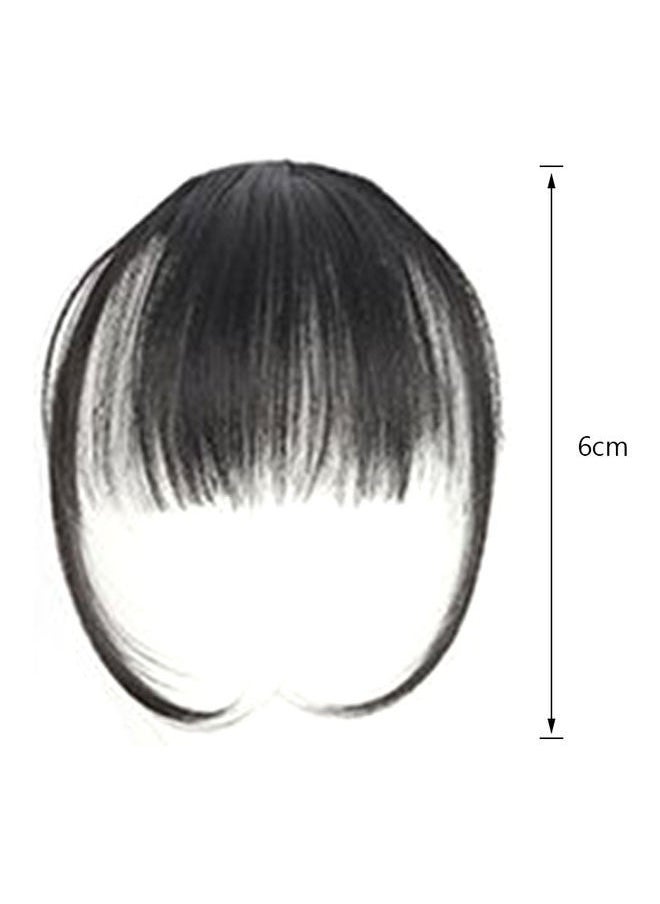 NIBEMINENT - Girl Hair Air Fringe Bang With Hairs Black 9 x 2 2cm - Image 1