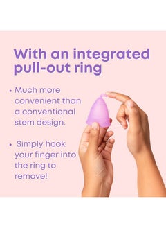 Azah Menstrual Cup for Women [Upto 8-10 Hours Protection] | Reusable Cup with Pouch | Ultra Soft, Odour & Rash Free| 100% Medical Grade Silicone|No Leakage | Large - Pack of 1 - pzsku/Z378A6ADA3BD5790CC183Z/45/_/1738306535/011d779c-cb14-456d-b05c-d527045f8a3c