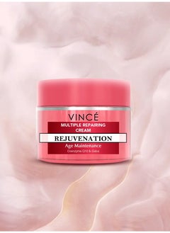 VINCE Skin Repairing Cream – Advanced Skin Repair – Reduces Deep Wrinkles & Fine Lines – Smooths, Hydrates & Restores Radiance – Keeps Skin Cells Healthy and Youthful – Paraben-Free, 50ml  - Image 2