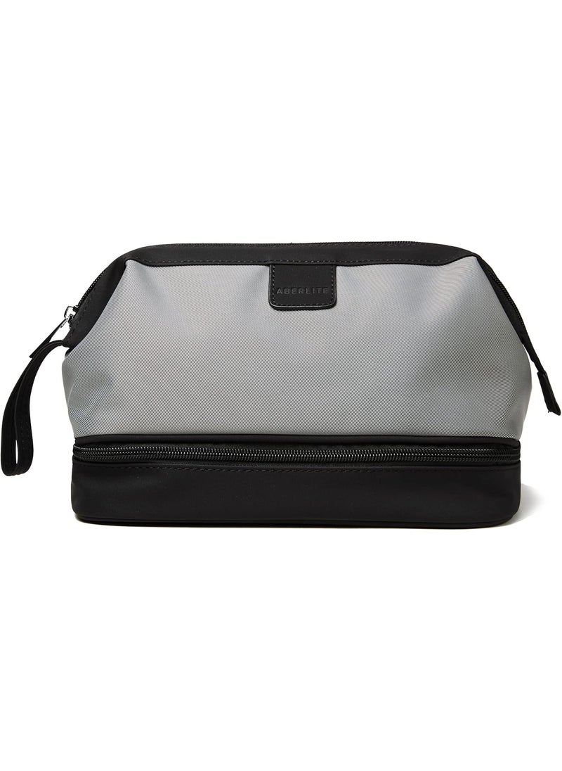 Aberlite - Aberlite Traveler Toiletry Bag for Men - Water Resistant Traveling Dopp Kit - Travel Pouches Organizer - Travel Bathroom Bag (Grey) (Medium Size - 5.3 Liters) - Image 1