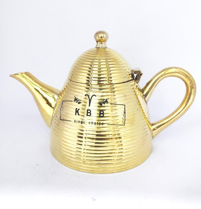 KBB Brass Tea PotKettle Rocket 6 Cup - Image 1