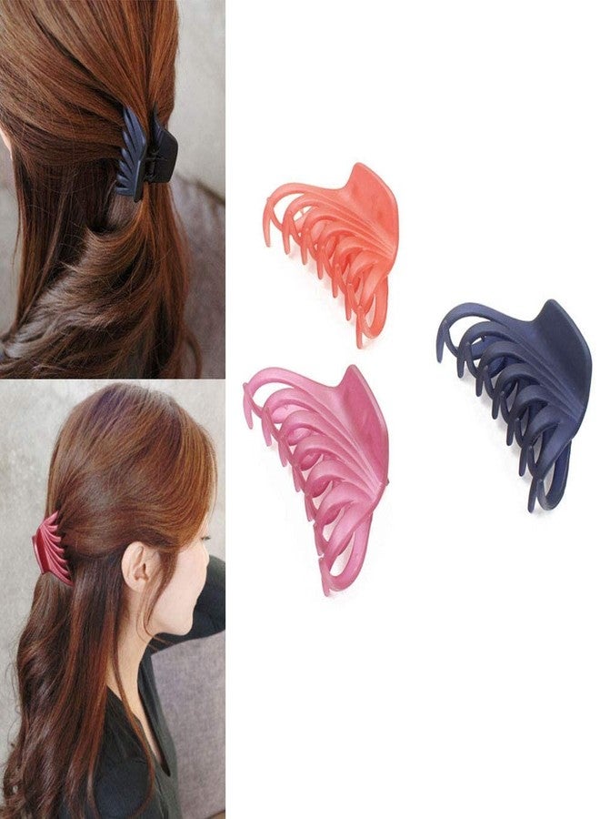imioxo Daily use Stylish Hair Clutch/Claws/Clips for Girls and Women Combo of 4 Pieces(IMI_13) - Image 5