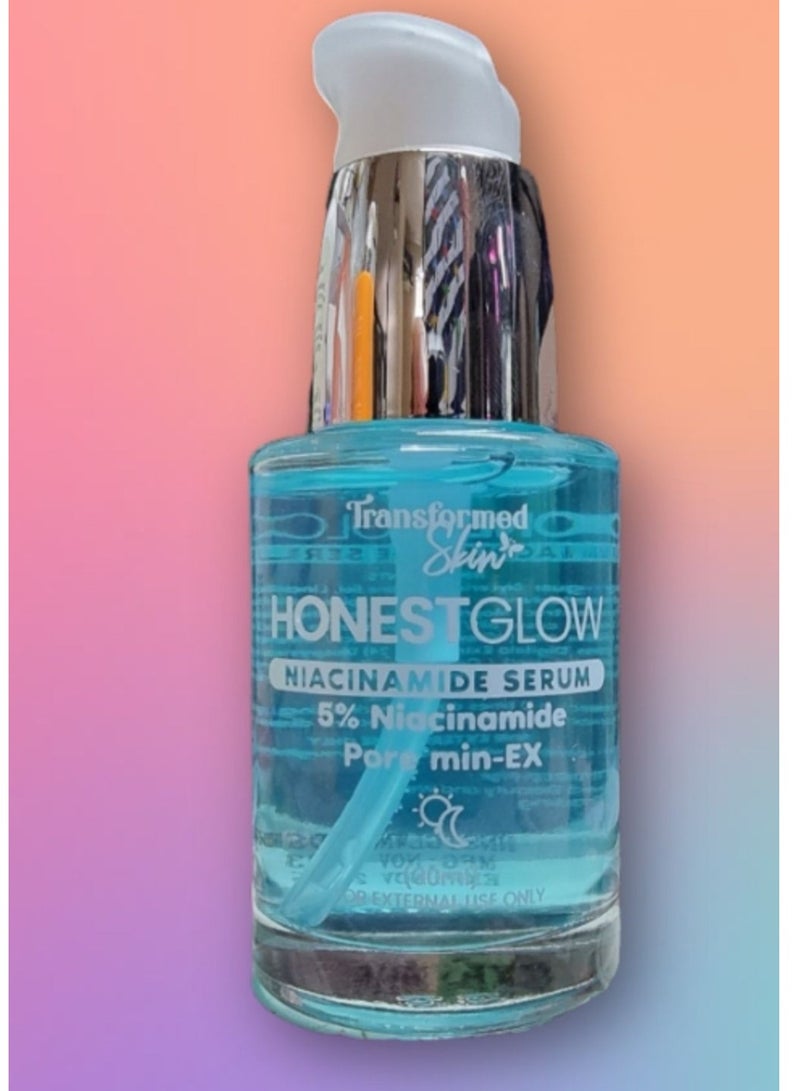 Transformed Skin Honest Glow 5% Niacinamide Serum 30ml‏ - Image 5