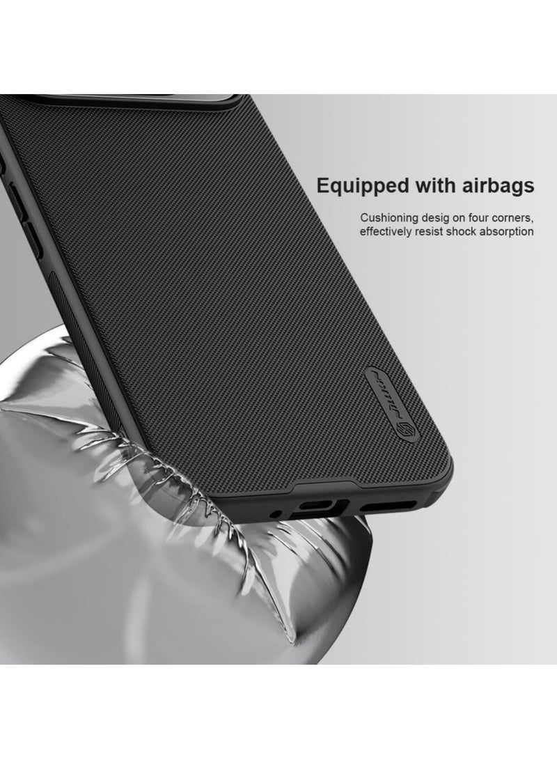 Nillkin Google Pixel 9 Pro Case Cover Super Frosted Shield Pro Matte All-Round Protection Anti-scratch Slim Luxury PC Hard Protection Back Cover for Google Pixel 9 Pro 5G 2024 Black - Image 2