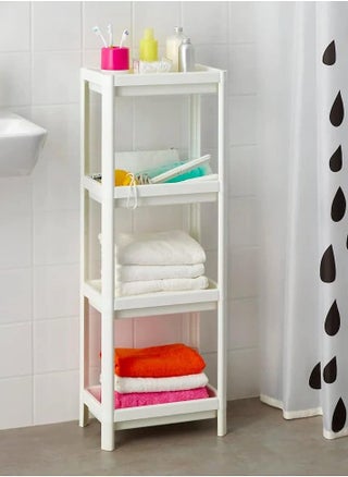 Shower Caddy Corner Shelves Bathroom Shelving Unit Plastic Shelf Kitchen Bathroom Storage rust proof 4 Tiers Shower Shelves - pzsku/Z378AA326BDE45ADFC7CEZ/45/_/1737099449/c08efe18-9d1b-4672-a7a0-fbd68502e21c