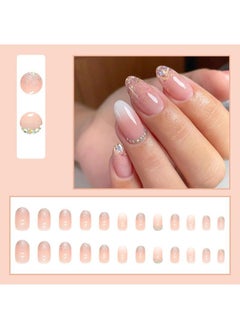 SCHAVO Gradient Diamond Short Fake Nails 24Pcs  - Image 5