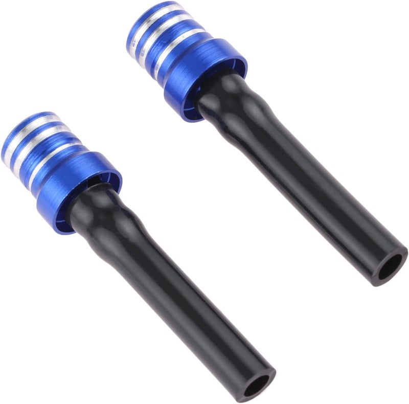 Mtsooning 2Pcs Blue Gas Fuel Cap Valve Vent Breather Hose Tube Universal - Image 1