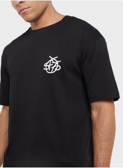 Seventy Five Graphic Print Oversized T-Shirt  - Image 3
