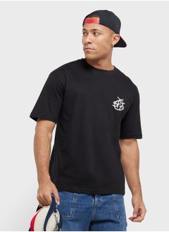 Seventy Five Graphic Print Oversized T-Shirt  - Image 2