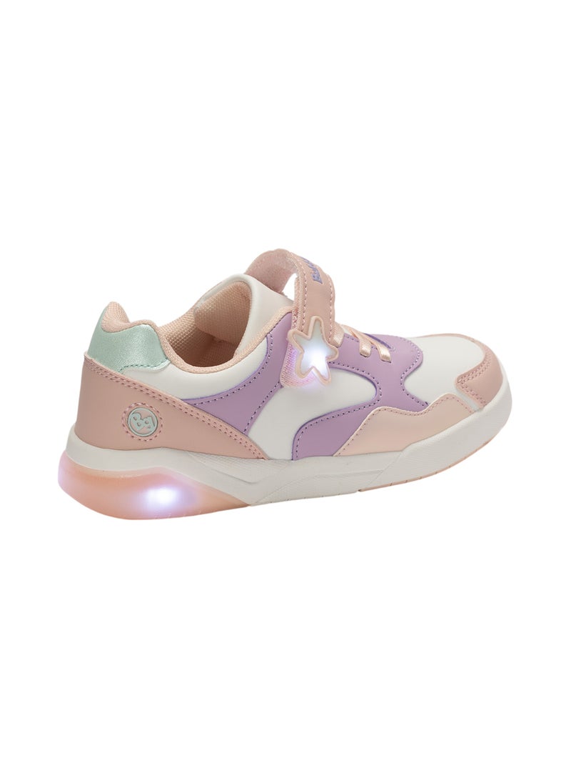 Bata Character Print Sneakers with Hook and Loop Closure  - Image 3