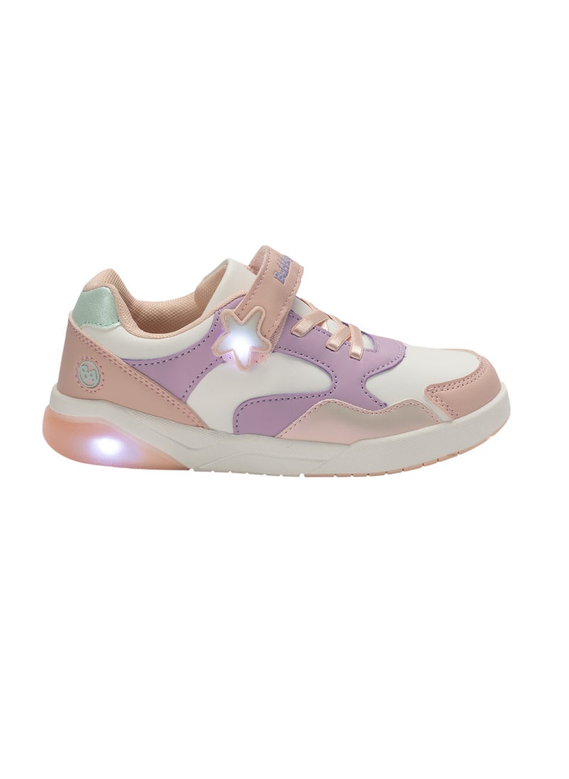 Bata Character Print Sneakers with Hook and Loop Closure  - Image 1