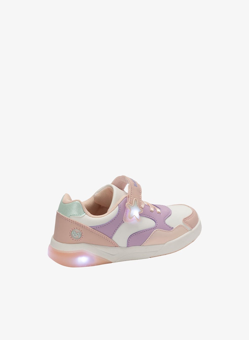 Bata Character Print Sneakers with Hook and Loop Closure - Image 3