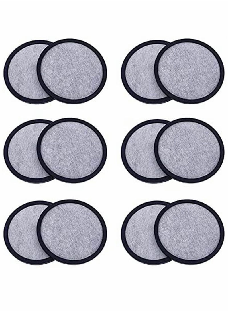 Y&D 12-Pack Replacement Charcoal Water Filter Discs for Mr. Coffee Brewers Machines  - Image 1