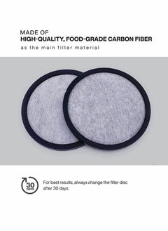 Y&D 12-Pack Replacement Charcoal Water Filter Discs for Mr. Coffee Brewers Machines  - Image 2