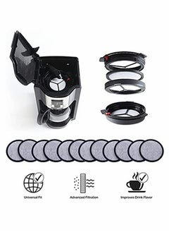 Y&D 12-Pack Replacement Charcoal Water Filter Discs for Mr. Coffee Brewers Machines  - Image 5