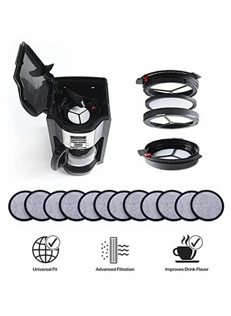 Y&D 12-Pack Replacement Charcoal Water Filter Discs for Mr. Coffee Brewers Machines  - Image 5