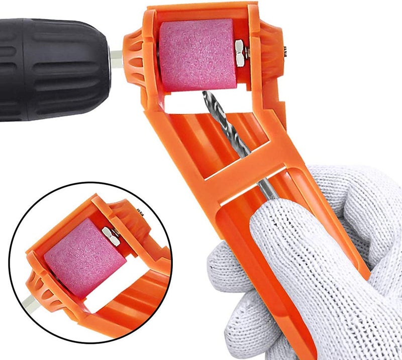 GTC® Portable Diamond Drill Bit Sharpener Powered Tool Parts Sharpening Tool Corundum Grinding Wheel for Iron-Based Drill Bits (Dril001) - Image 3