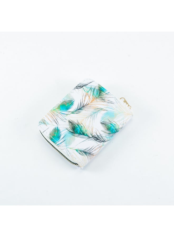 The Black Pearl Accessories Colorful Zipped Wallet with Multiple Pockets for Money, Cards, & Coins - Image 2