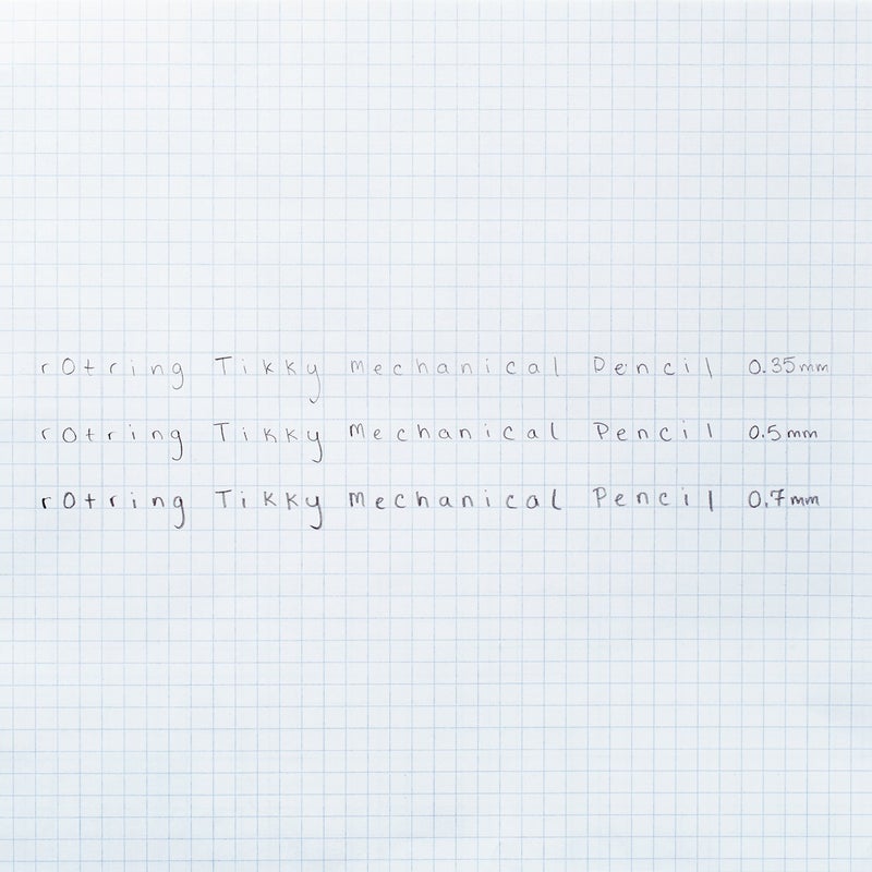 rOtring S0801310 Tikky Mechanical Pencil, Black Barrel, 3-Piece Set - Image 4