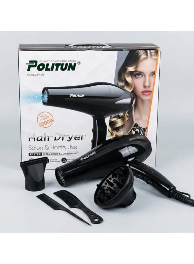 POLITUN Hair Dryer Professional Salon V6 - Image 3