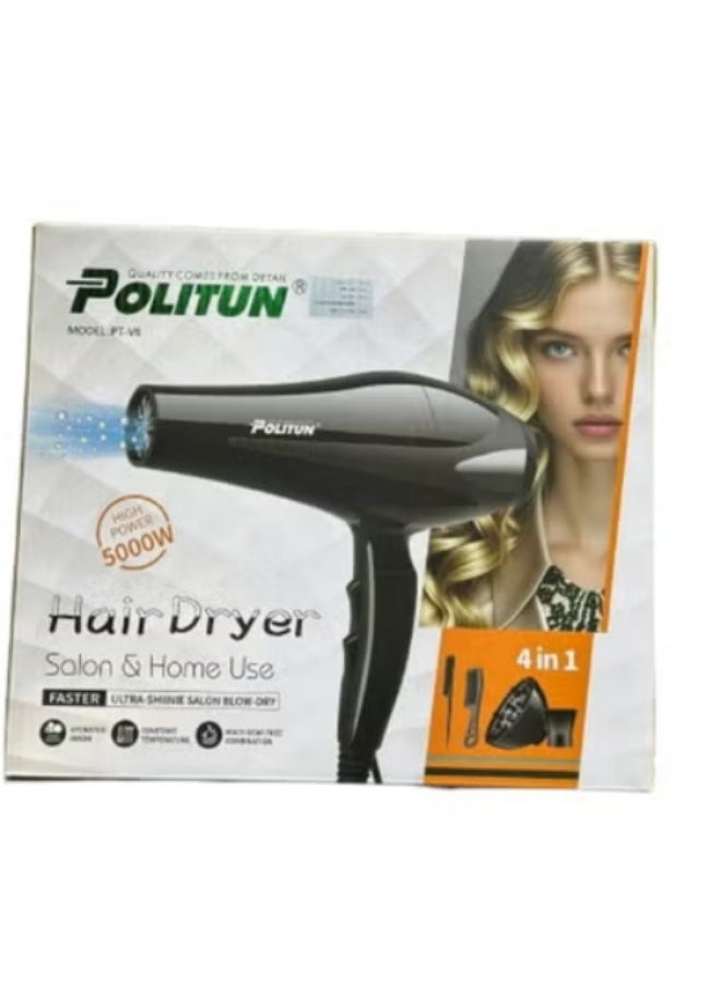 POLITUN Hair Dryer Professional Salon V6 - Image 2