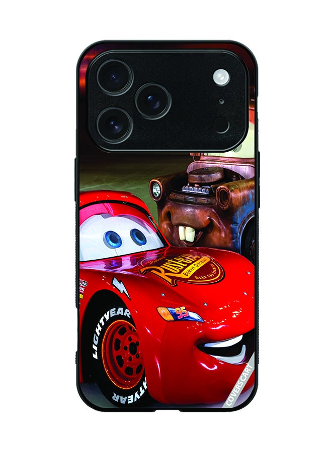Protective Case Cover For Apple iPhone 17 Pro The Cars Design Multicolour