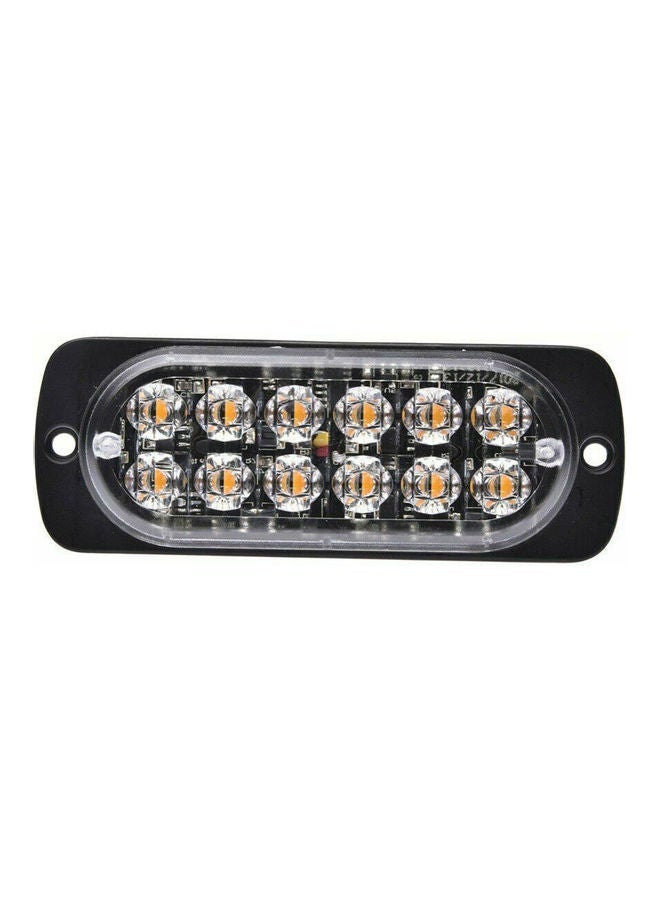 MUNTAQI 4-Piece Strobe LED Amber Hazard Beacon Emergency Flashing Side Marker Light - Image 2